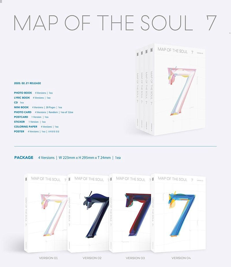 BTS - MAP OF THE SOUL: 7 (Random) - K-pop