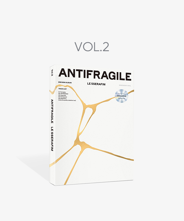 LE SSERAFIM - ANTIFRAGILE 2ND MINI ALBUM - K-pop