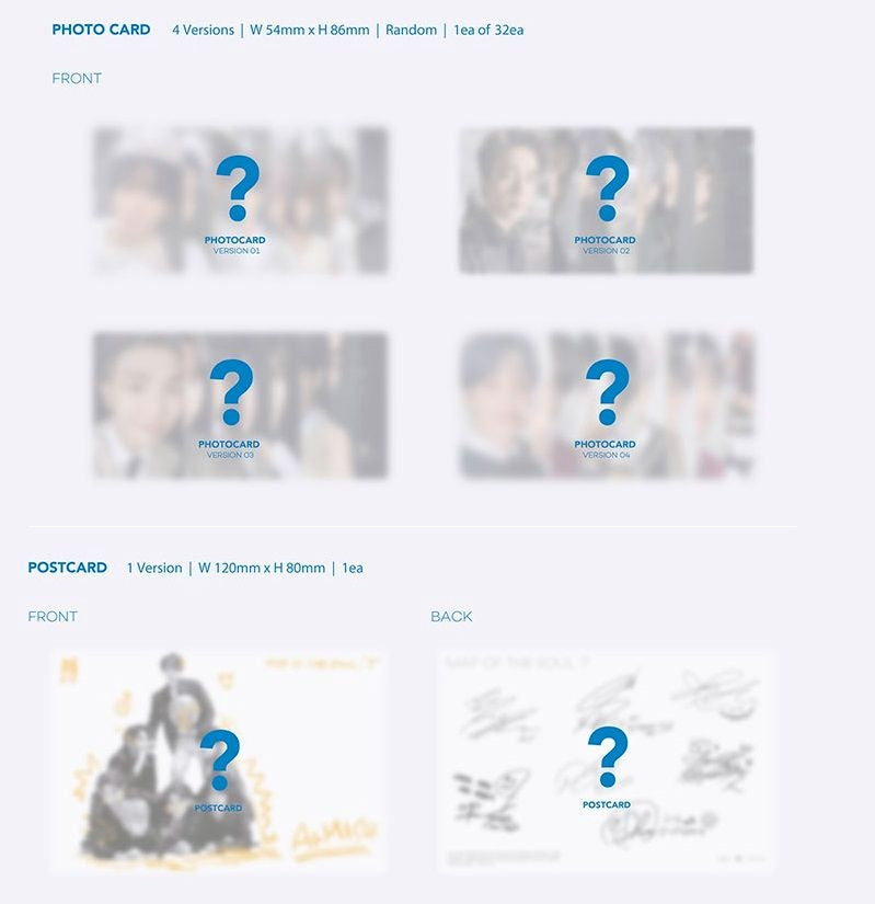 BTS - MAP OF THE SOUL: 7 (Random) - K-pop