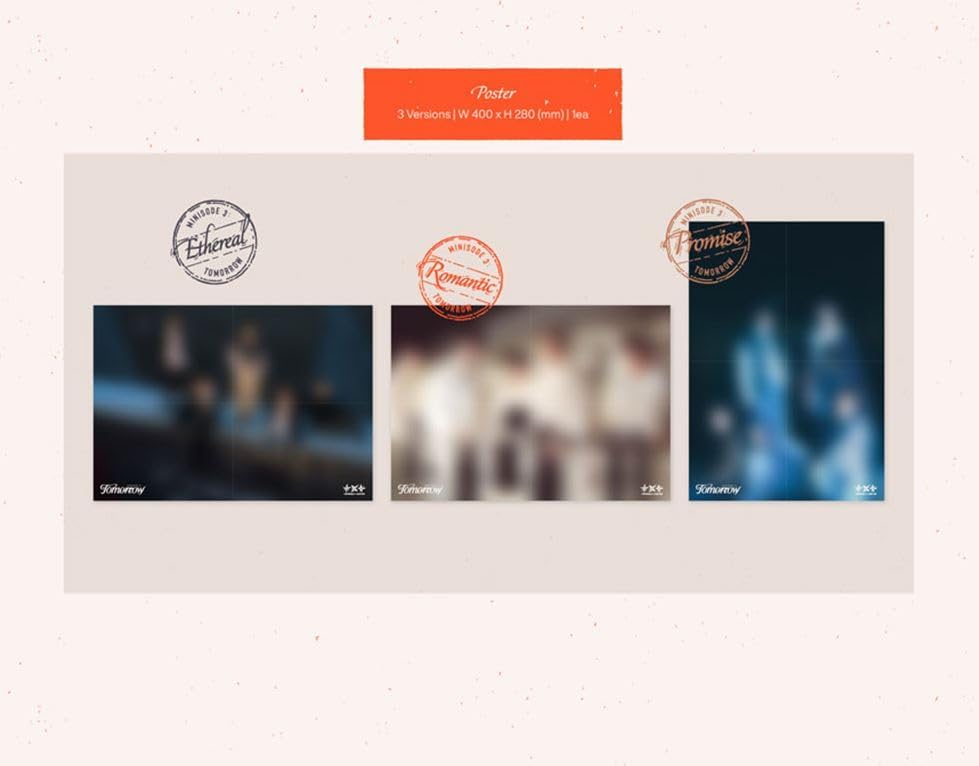 TXT - minisode 3: TOMORROW (Random) - K-pop