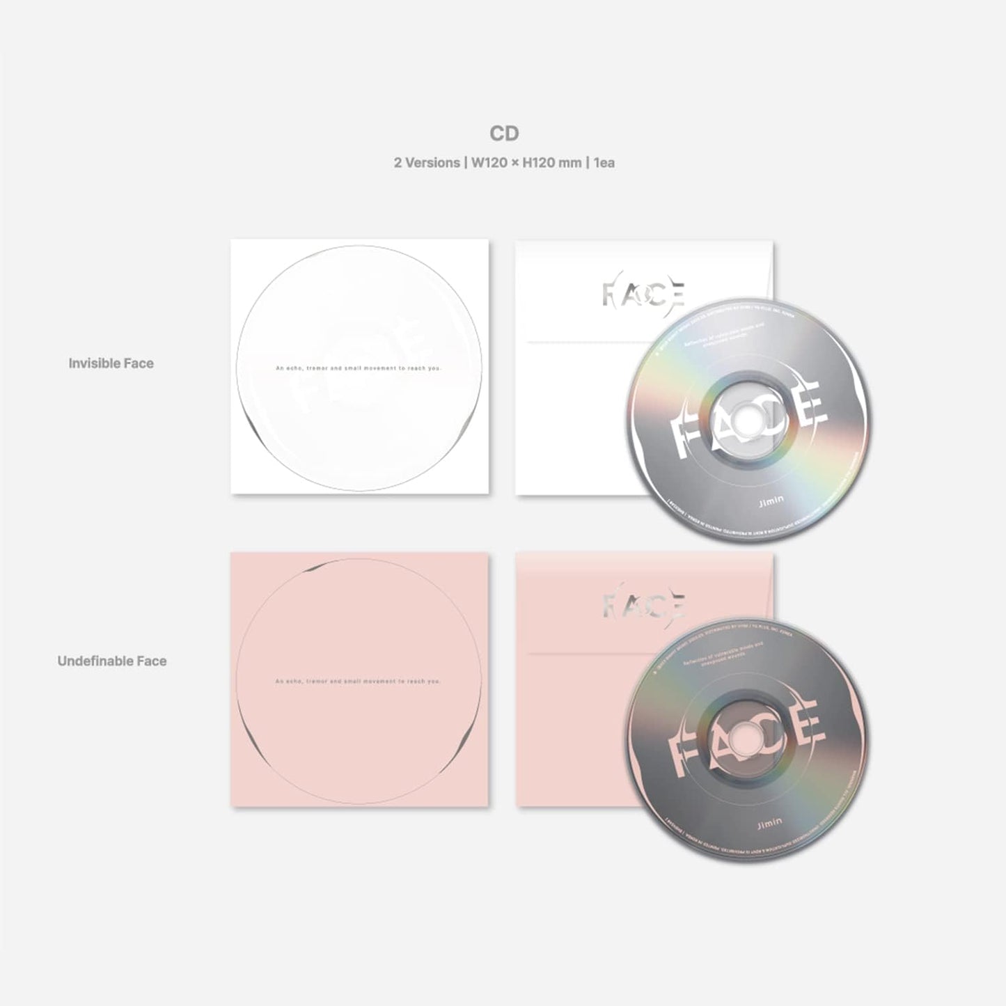 BTS JIMIN - FACE 1ST SOLO ALBUM - K-pop