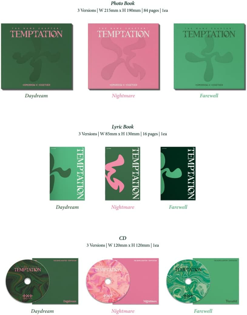 TXT - The Name Chapter: TEMPTATION (Random) - K-pop