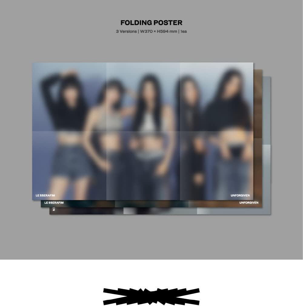 LE SSERAFIM - UNFORGIVEN - K-pop