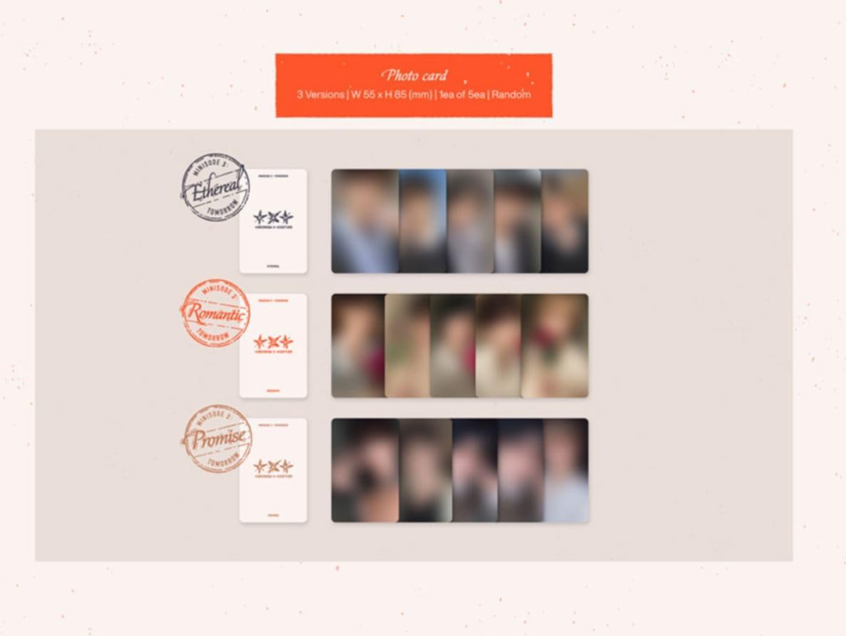 TXT - minisode 3: TOMORROW (Random) - K-pop