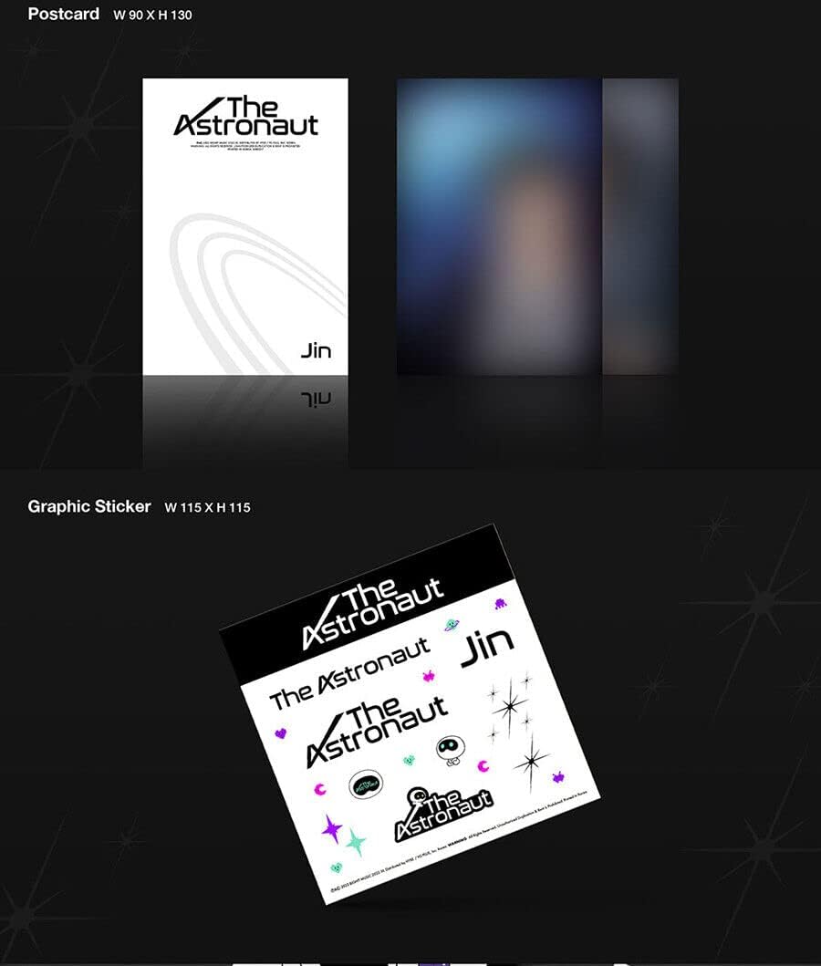 BTS JIN - The Astronaut 1st Single Album (Standard Version) - K-pop