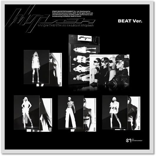 aespa - Whiplash The 5th Mini Album BEAT Version (Random) - K-pop
