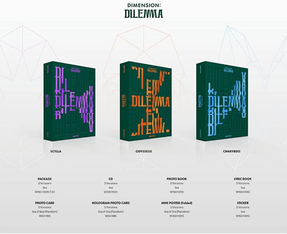 ENHYPEN - DIMENSION: DILEMMA 1st Album - K-pop