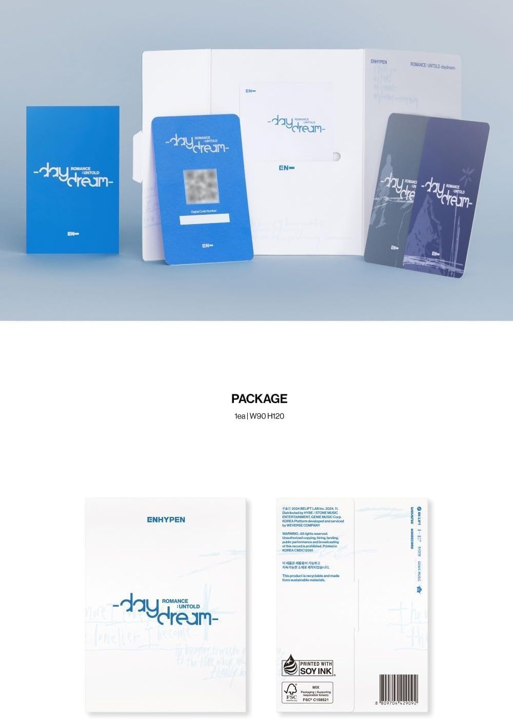 ENHYPEN - ROMANCE: UNTOLD -daydream- (Weverse Albums Version) - K-pop