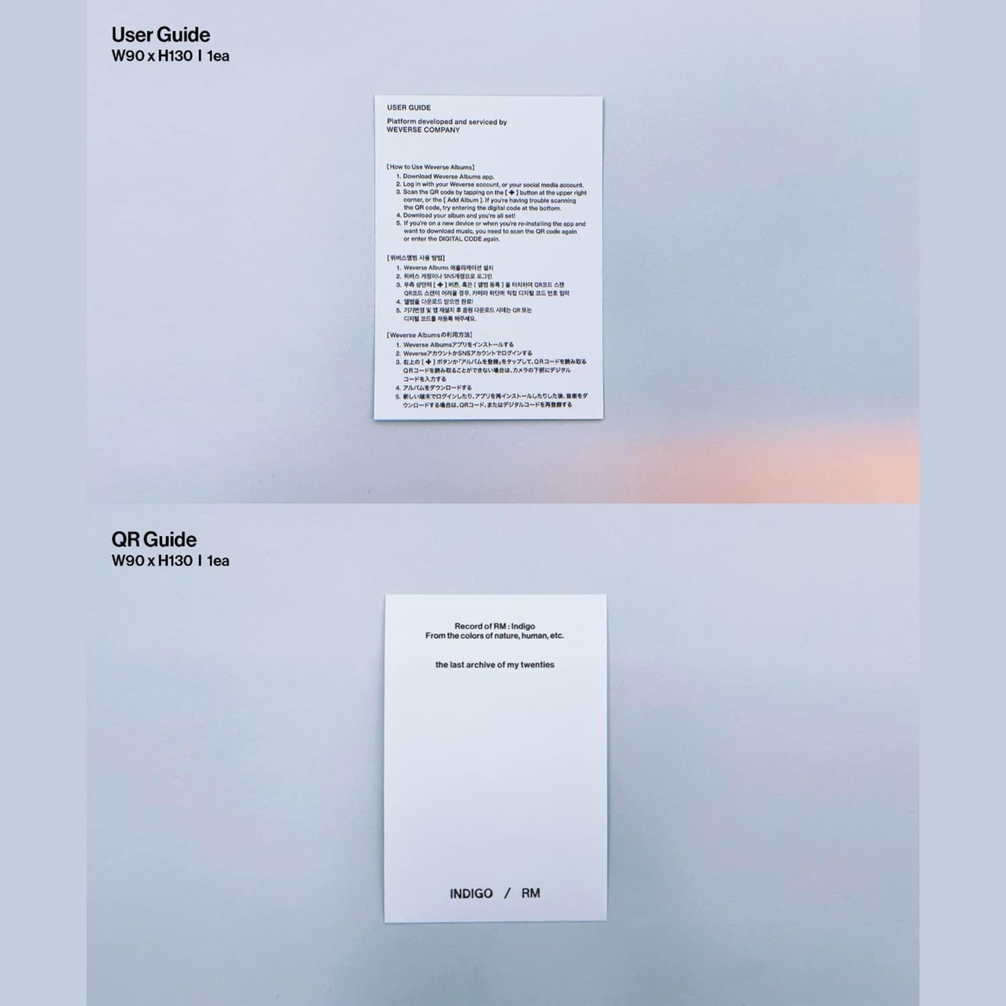 BTS RM - Indigo (Weverse Albums Version) - K-pop