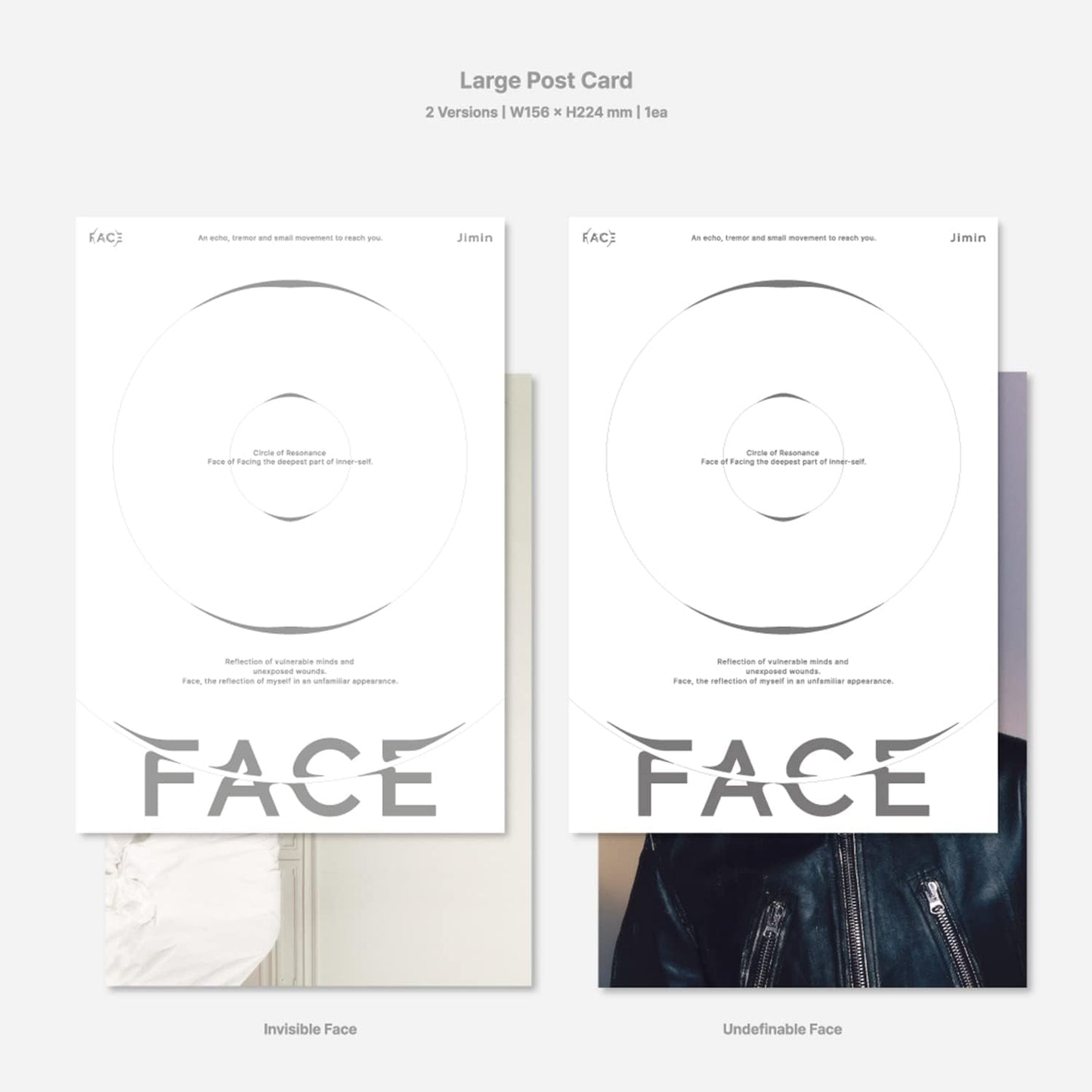 BTS JIMIN - FACE 1ST SOLO ALBUM - K-pop