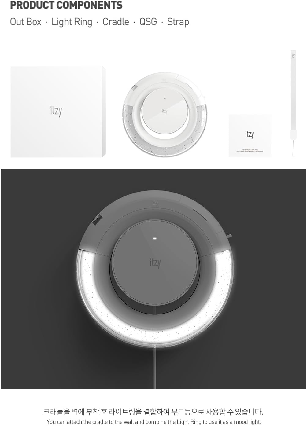 ITZY - Ring Official Lightstick - K-pop