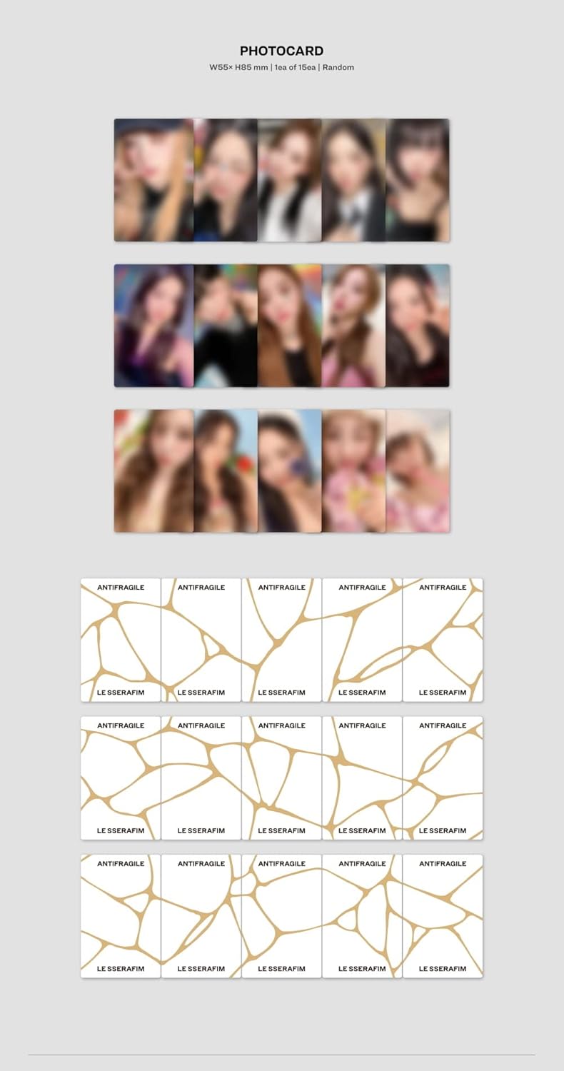 LE SSERAFIM - ANTIFRAGILE 2ND MINI ALBUM - K-pop