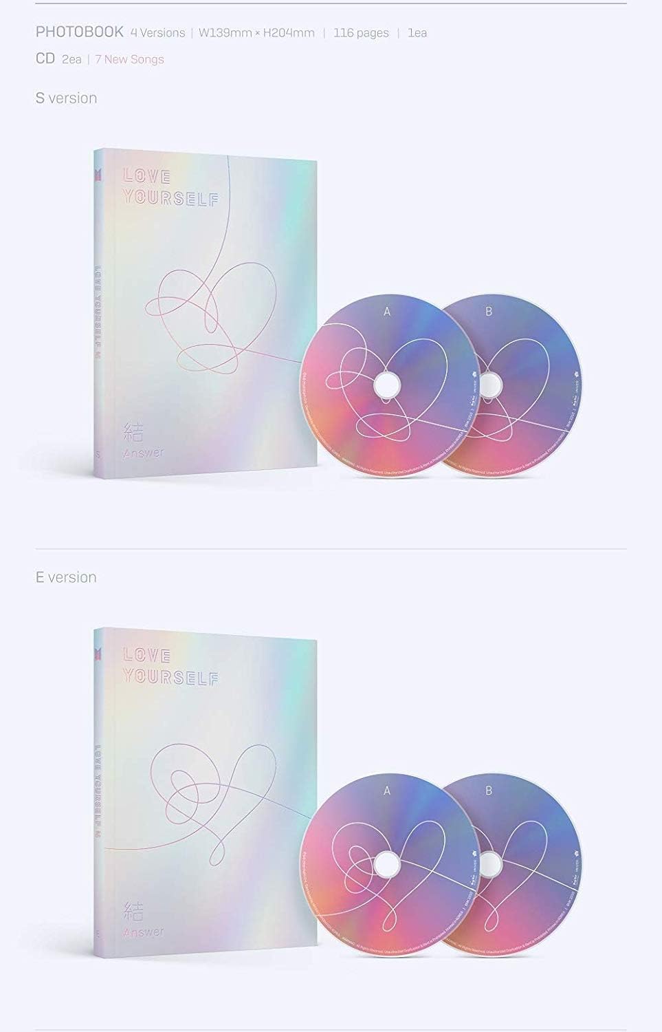 BTS - Love Yourself 結 Answer (Random) - K-pop