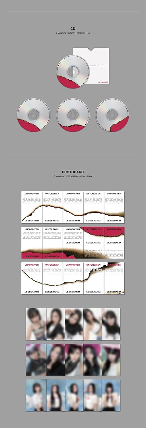 LE SSERAFIM - UNFORGIVEN - K-pop