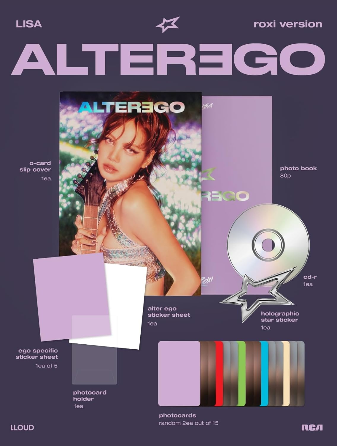LISA - Alter Ego Photobook (Random) - K-pop
