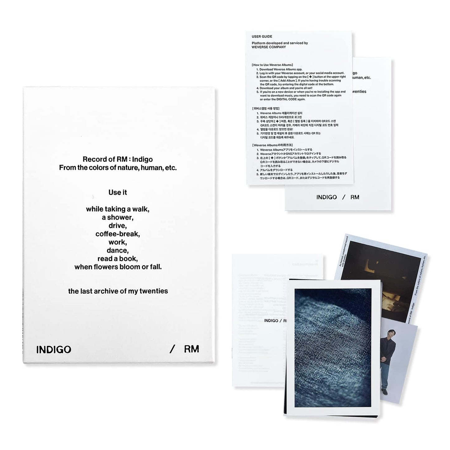 BTS RM - Indigo (Weverse Albums Version) - K-pop
