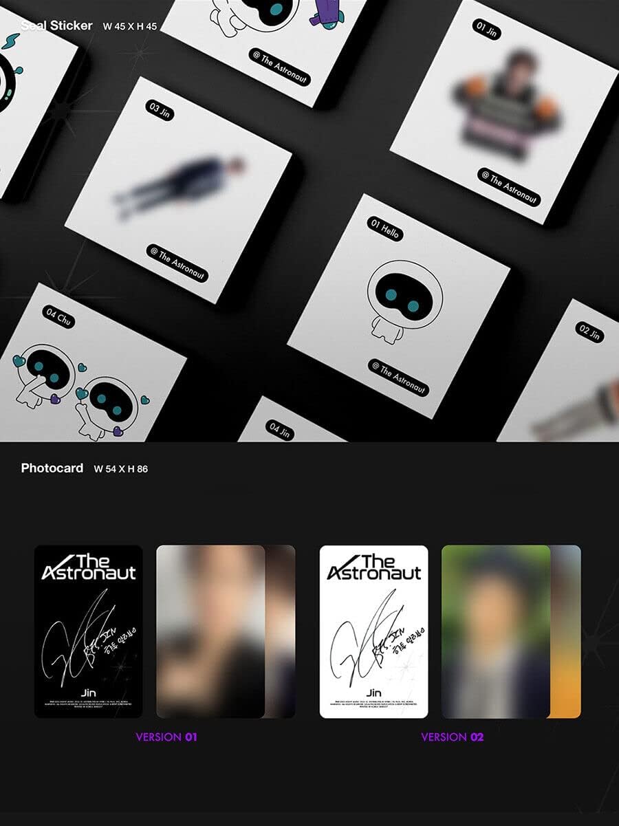 BTS JIN - The Astronaut 1st Single Album (Standard Version) - K-pop