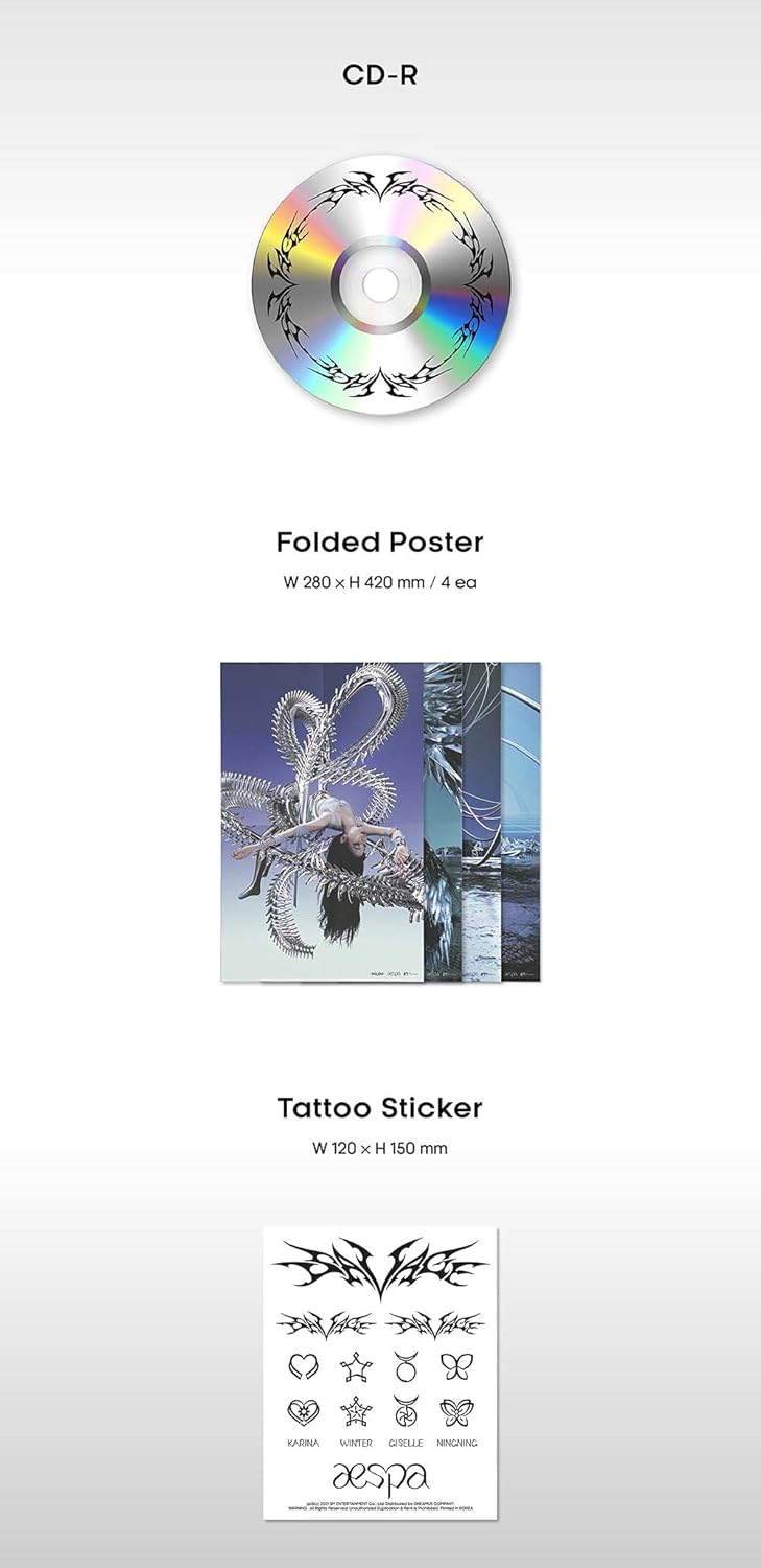 aespa - Savage 1st Mini Album (Hallucination Quest Version) - K-pop