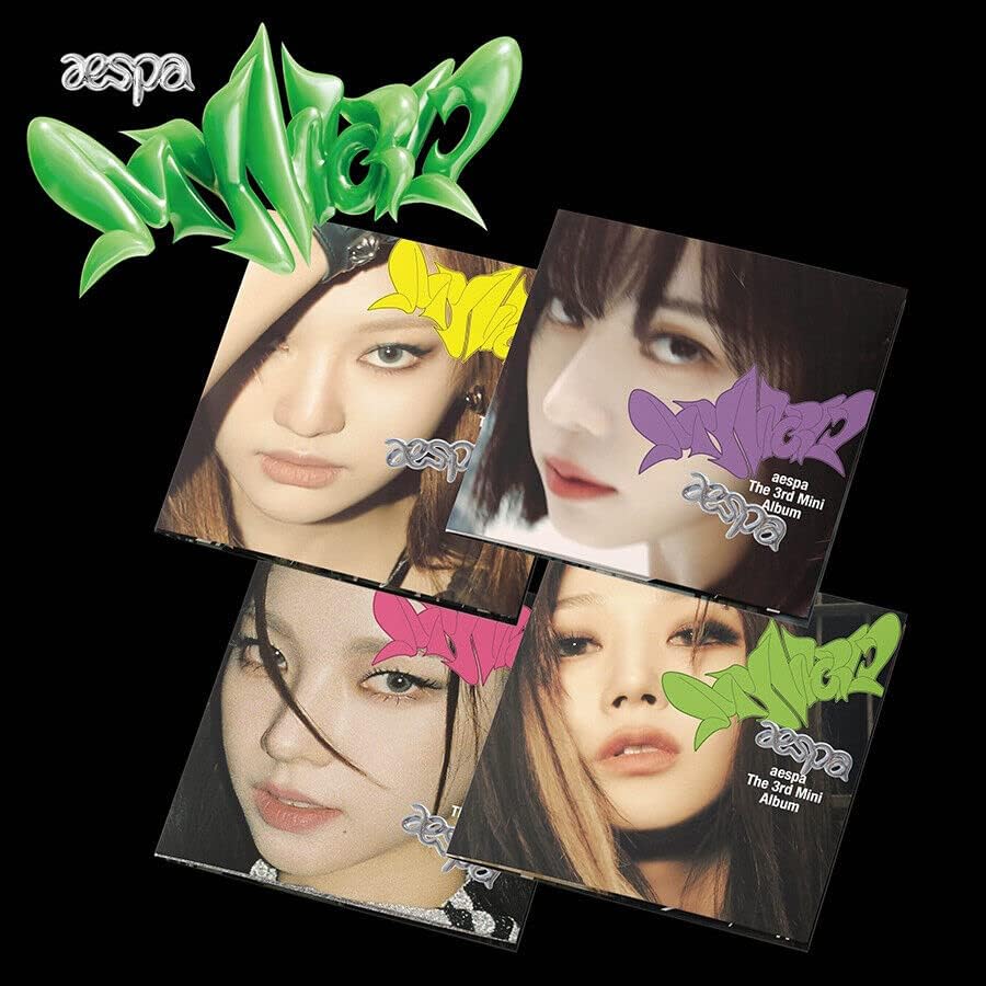 aespa - MY WORLD The 3rd Mini Album Poster Version (Random) - K-pop