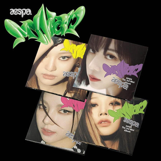 aespa - MY WORLD The 3rd Mini Album Poster Version (Random) - K-pop