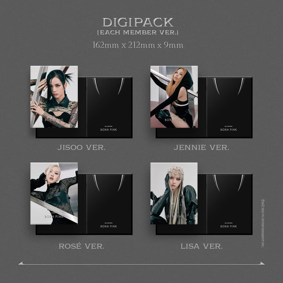 BLACKPINK - BORN PINK Digipack (Random) - K-pop