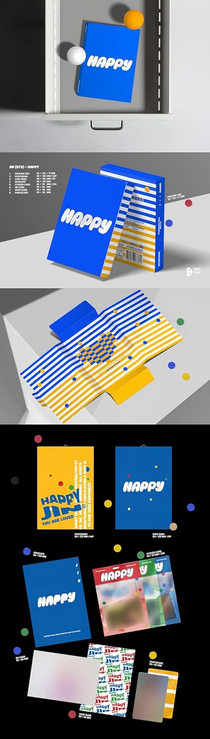 BTS JIN - Happy (Weverse Albums Version) - K-pop