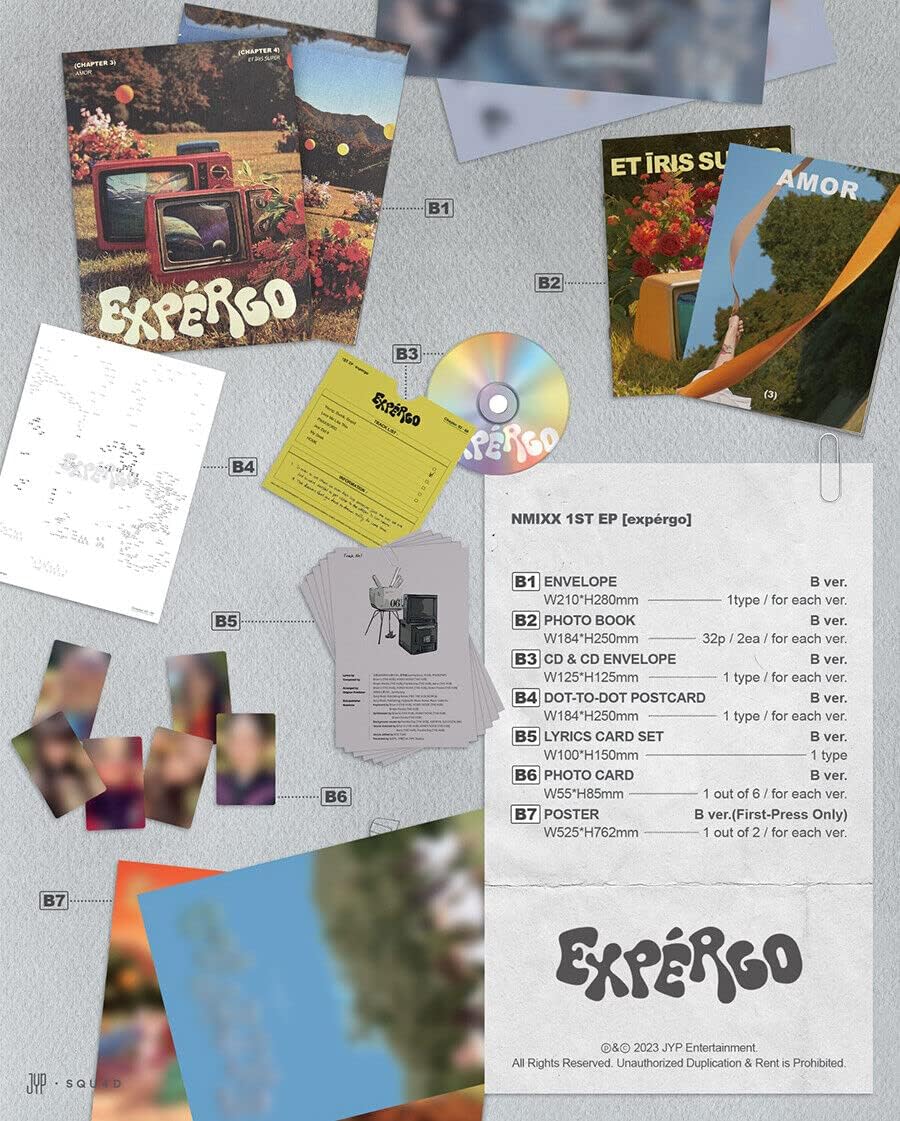 NMIXX - expérgo 1st EP - K-pop