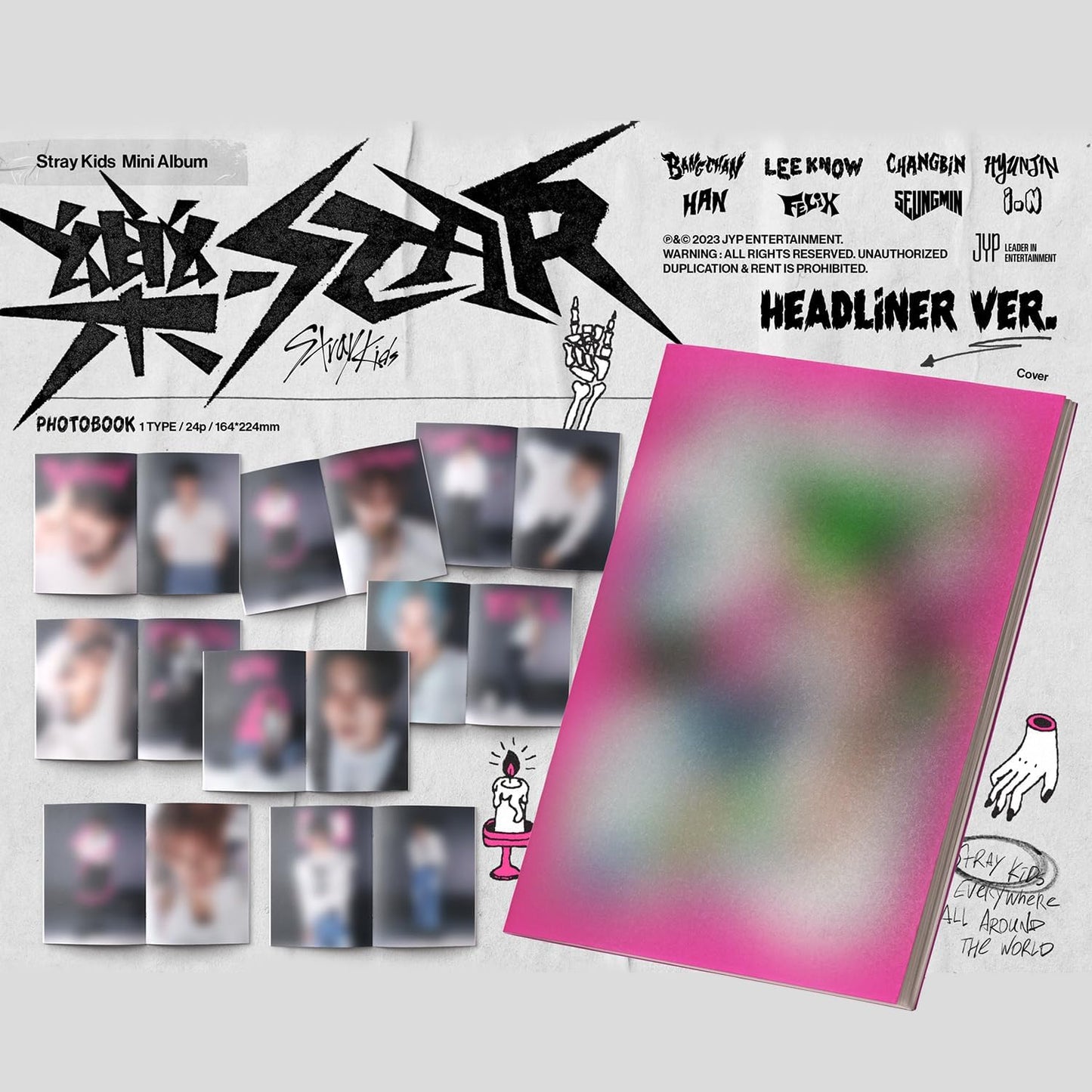 Stray Kids - ROCK-STAR (Headliner Version) - K-pop