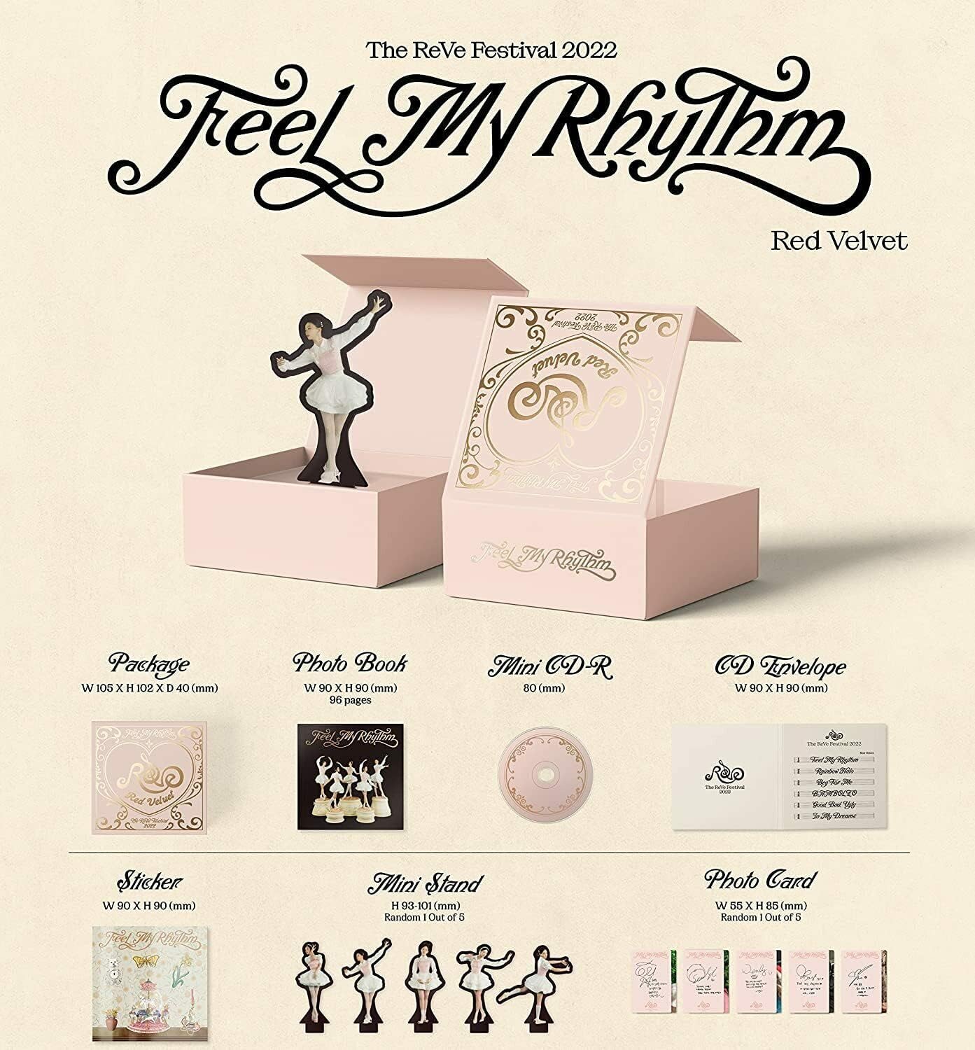 RED VELVET - The ReVe Festival 2022 Feel My Rhythm Mini Album (Orgel Version) - K-pop