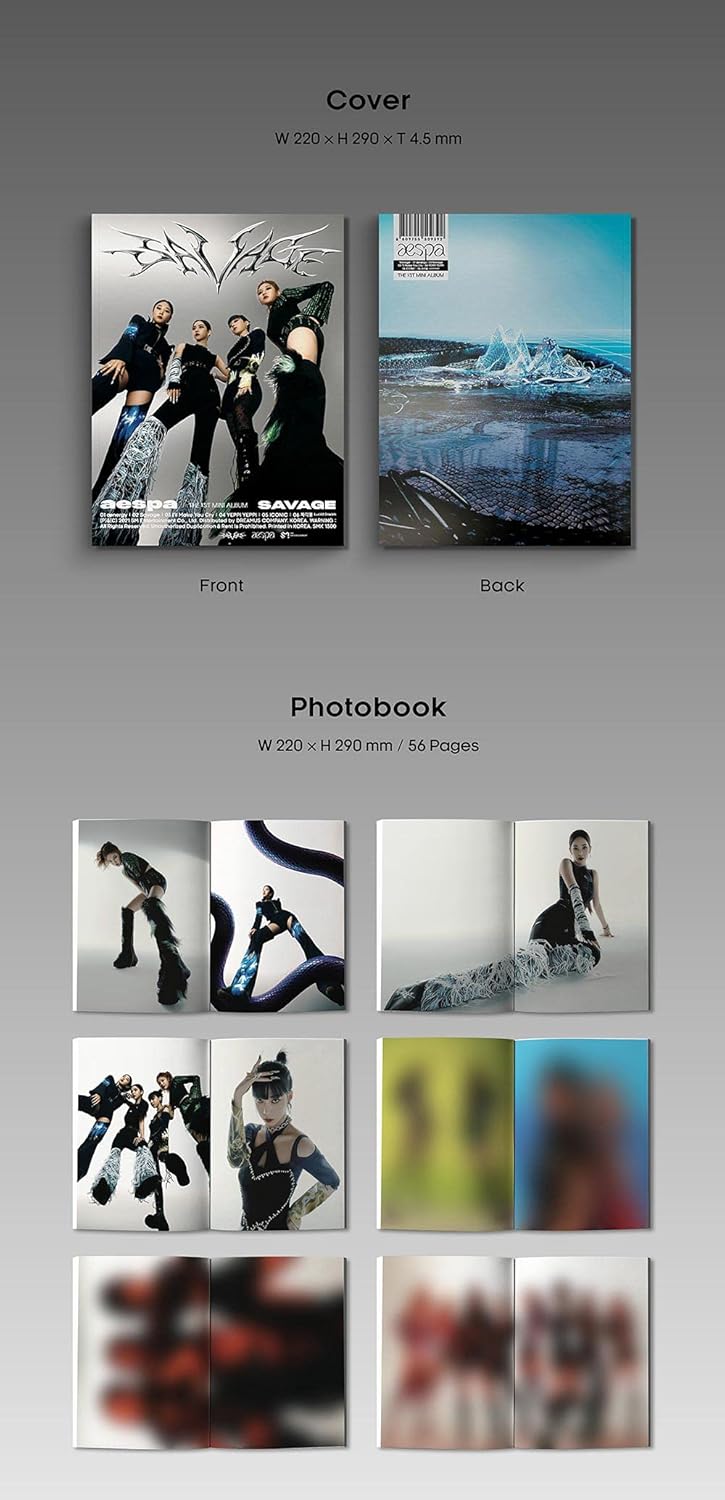 aespa - Savage 1st Mini Album (Hallucination Quest Version) - K-pop