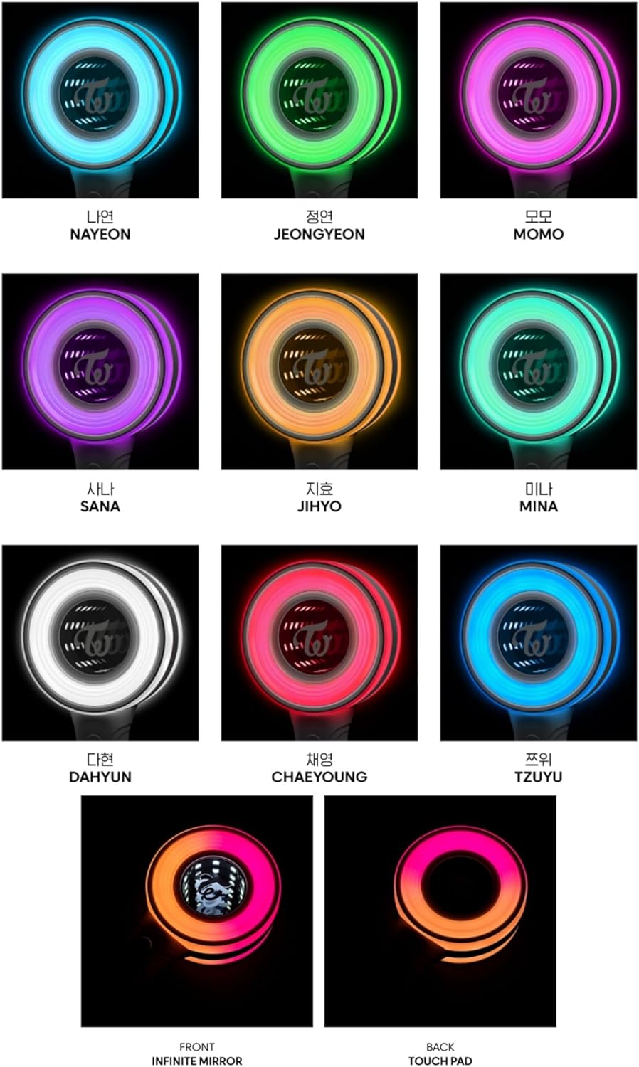 TWICE - Candybong INFINITY Official Lightstick Version 3 - K-pop