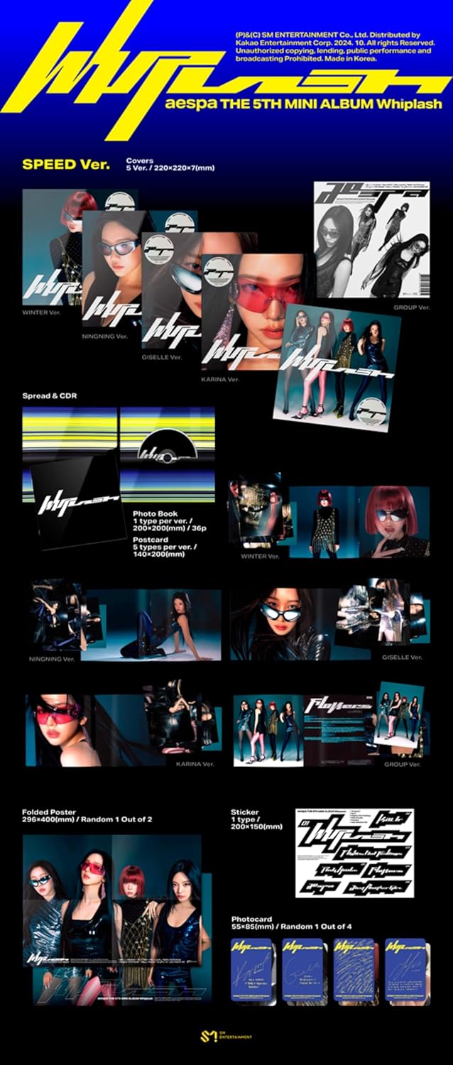 aespa - Whiplash SPEED Version (Random) - K-pop