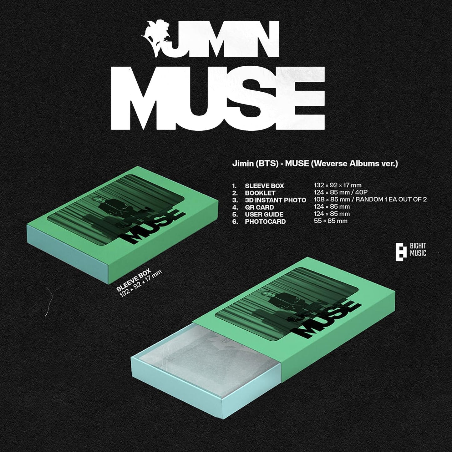 BTS JIMIN - MUSE (Weverse Albums Version) - K-pop