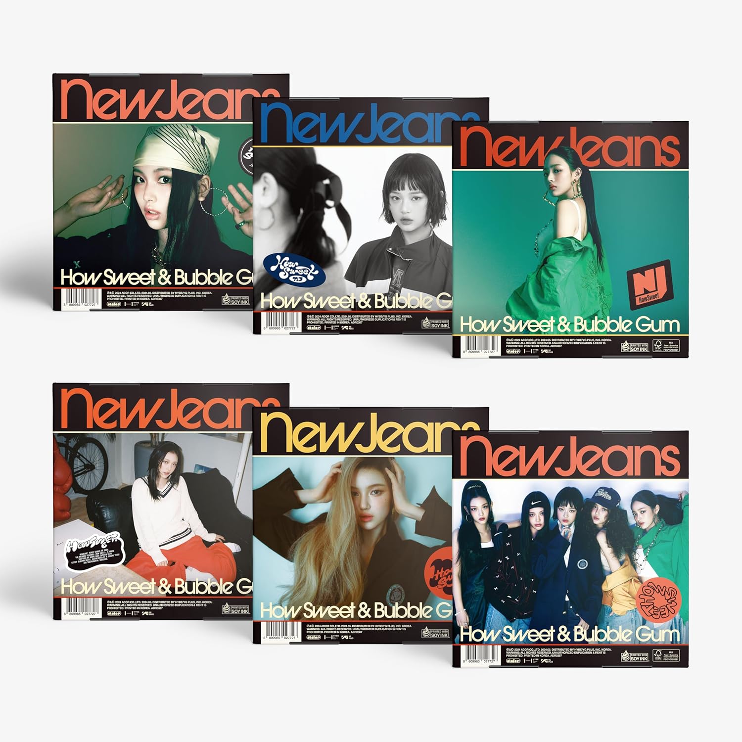 NewJeans – How Sweet Standard Version (Random) - K-pop