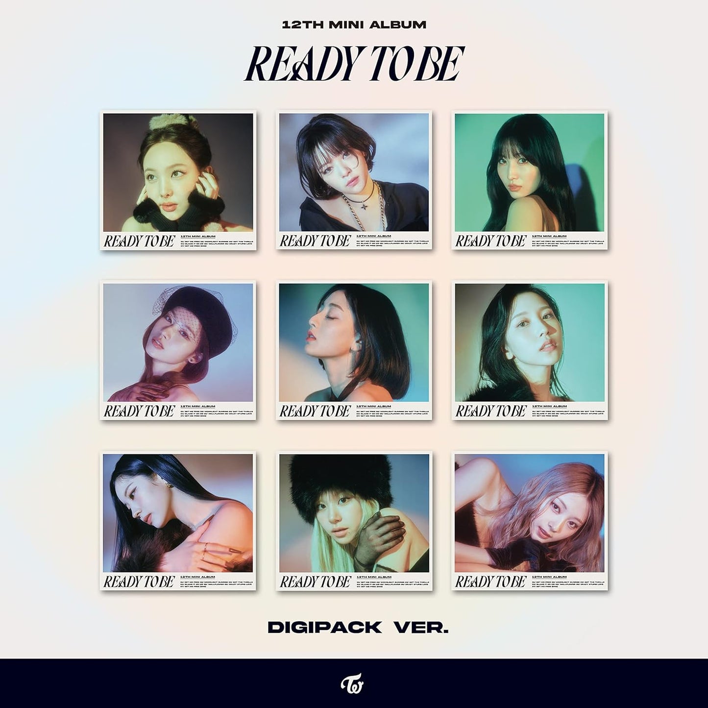 TWICE - READY TO BE Digipack Version (Random) - K-pop