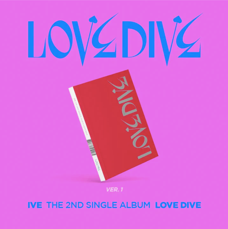 IVE - LOVE DIVE 2ND SINGLE ALBUM - K-pop