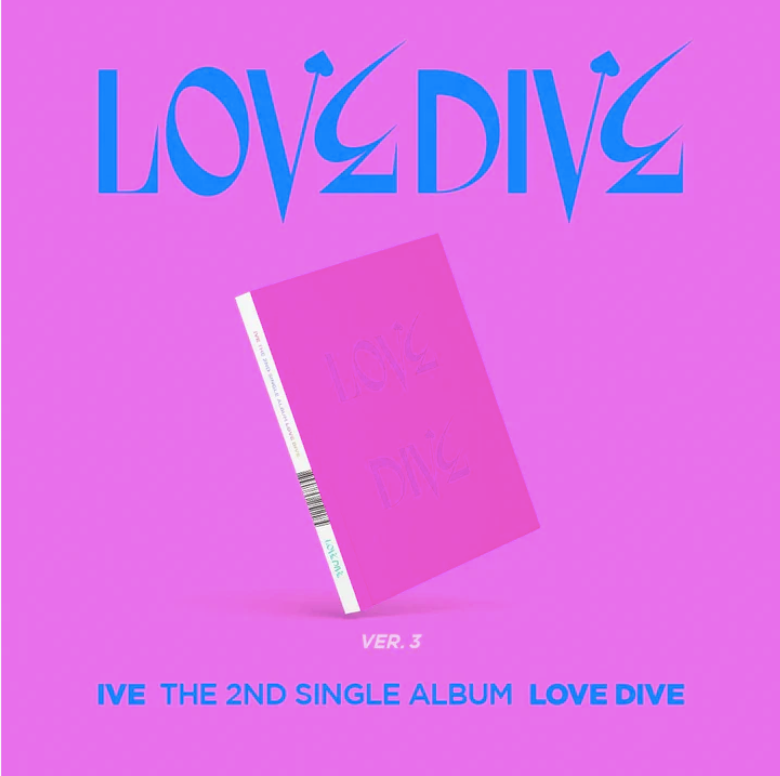 IVE - LOVE DIVE 2ND SINGLE ALBUM - K-pop