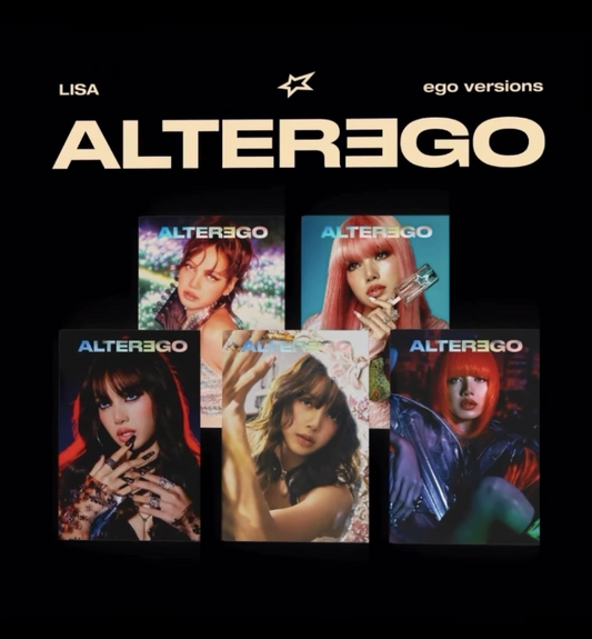 LISA - Alter Ego Photobook (Random) - K-pop