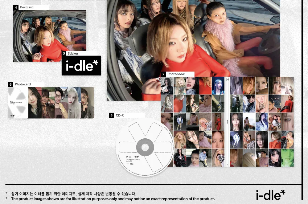 i-dle - We are 8th Mini Album - K-pop