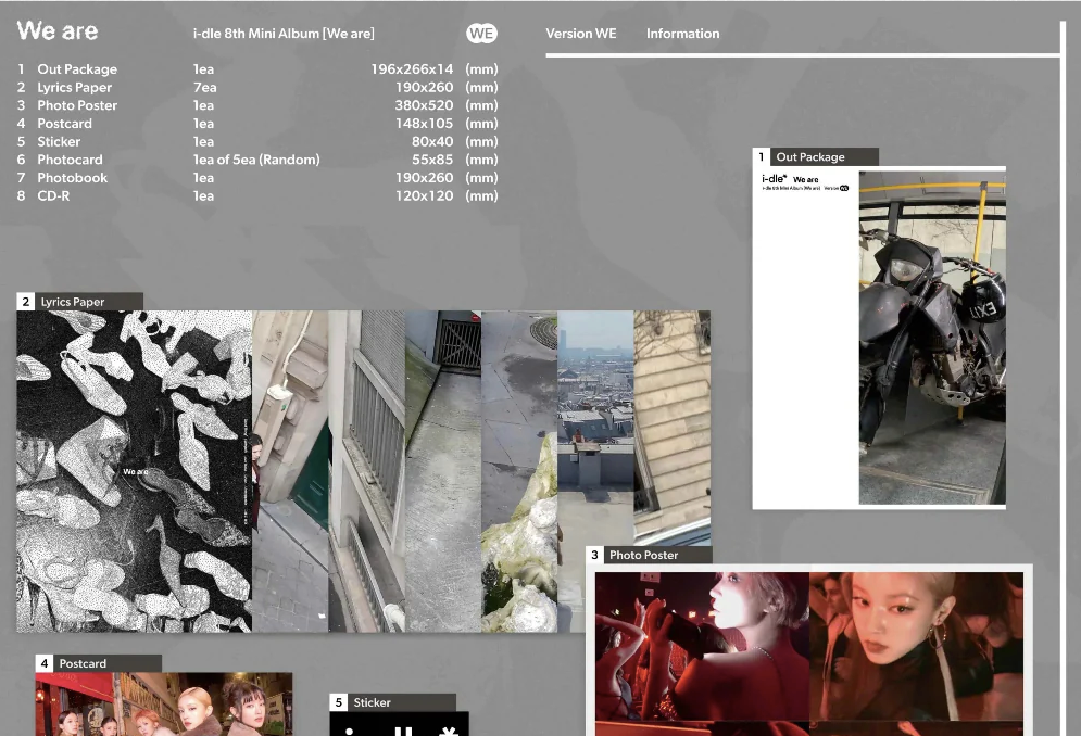 i-dle - We are 8th Mini Album - K-pop