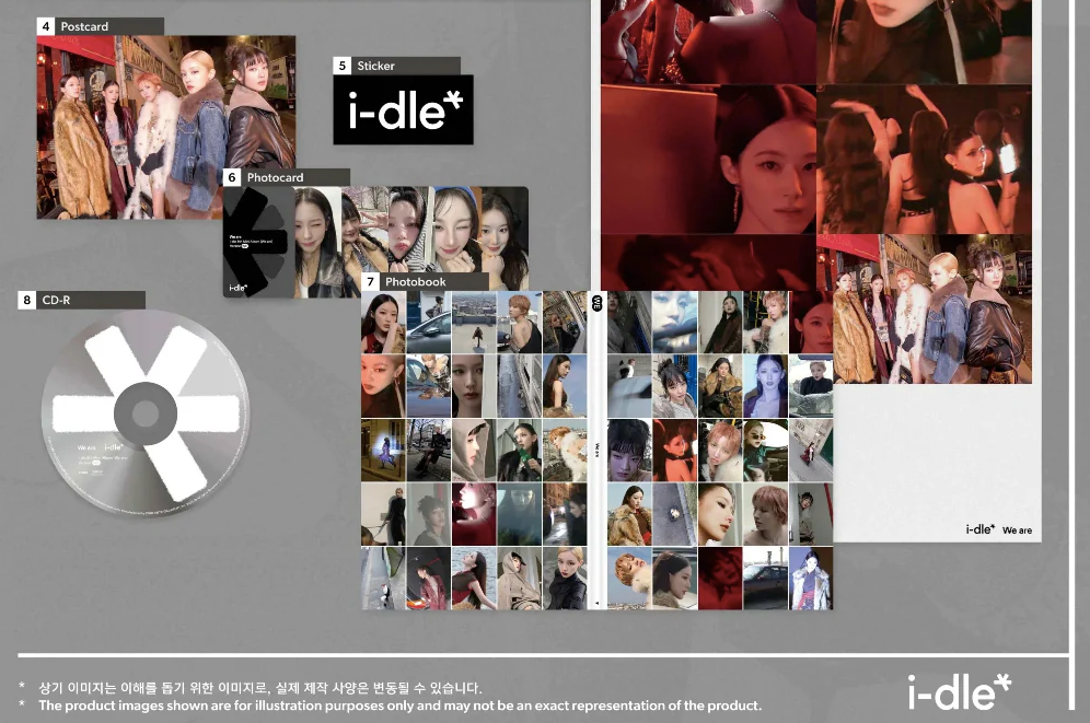 i-dle - We are 8th Mini Album - K-pop