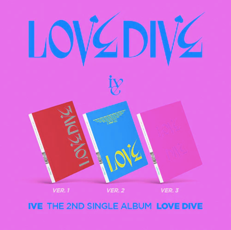 IVE - LOVE DIVE 2ND SINGLE ALBUM - K-pop