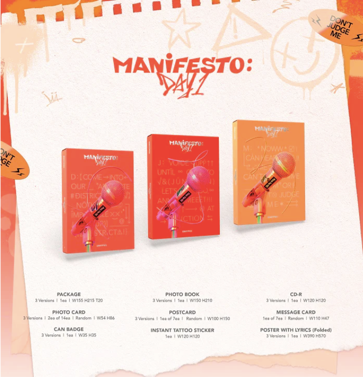 ENHYPEN - Manifesto: Day 1 (Random) - K-pop