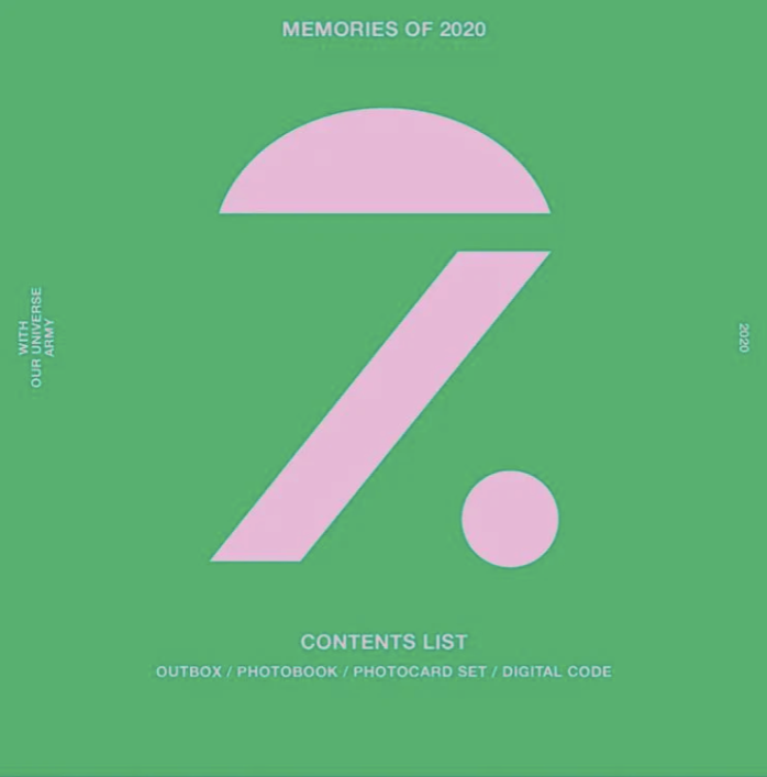 BTS - BTS Memories of 2020 (Digital Code Version) - K-pop
