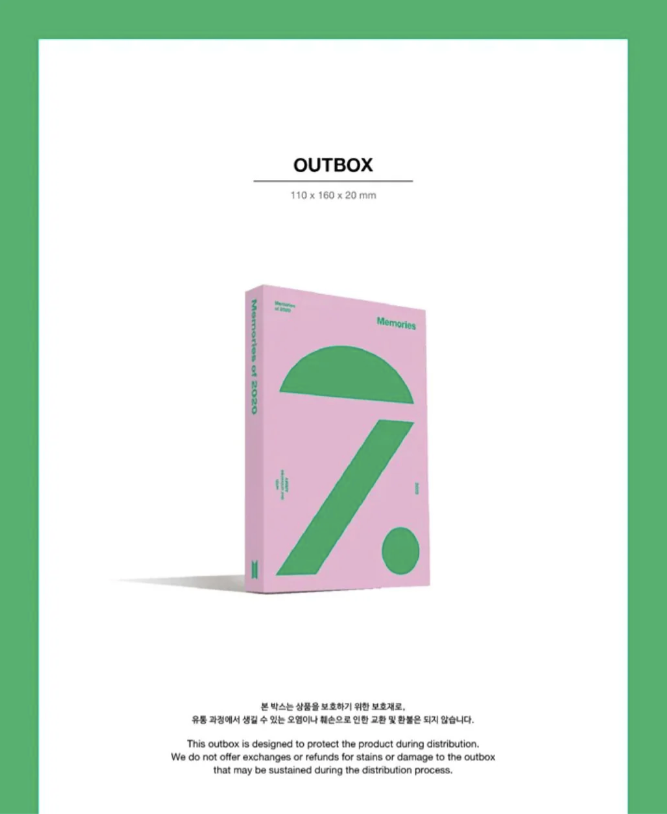 BTS - BTS Memories of 2020 (Digital Code Version) - K-pop