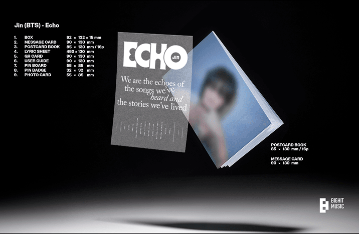 BTS JIN - Echo (Weverse Albums Version) - K-pop