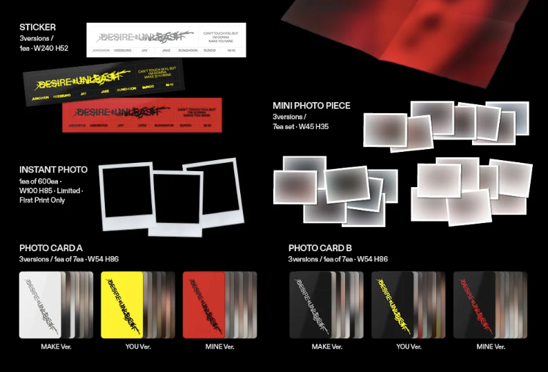 ENHYPEN - DESIRE: UNLEASH (Random) - K-pop