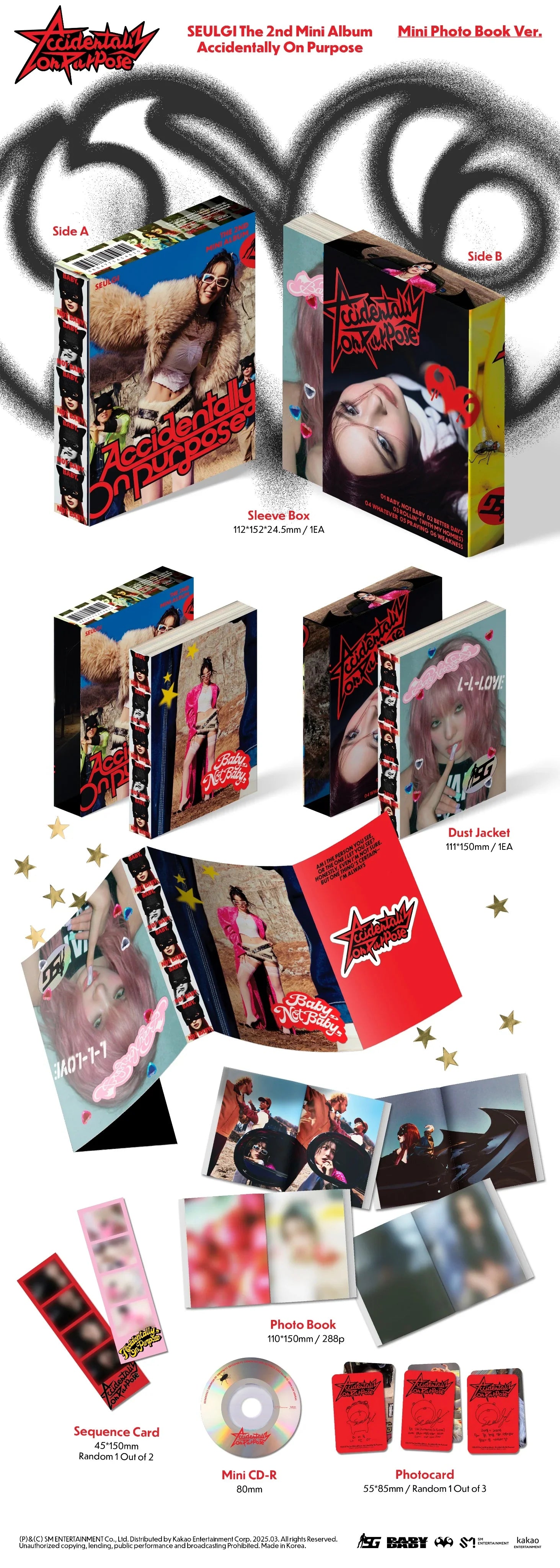SEULGI - Accidentally On Purpose (Mini Photo Book Version) - K-pop