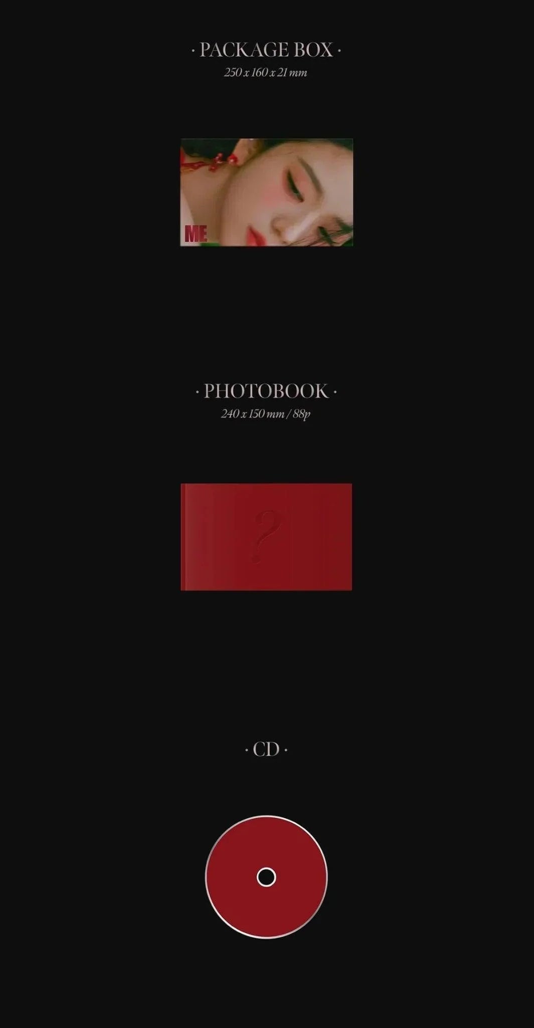 BLACKPINK JISOO - ME 1st Single Album - K-pop