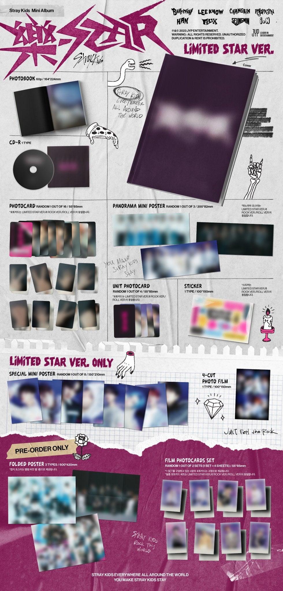 Stray Kids - ROCK-STAR (Limited Star Version) - K-pop